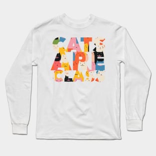 Cats Are Class cat lovers design. Perfect gift for cat owners Long Sleeve T-Shirt